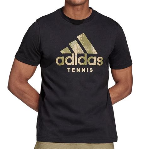 adidas clrdo graphic t-shirt schwarz weiß grün|Adidas Club Tennis Graphic T.